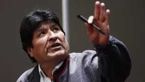 Bolivia: Demandarán internacionalmente a Evo Morales por audio donde se ordena bloquear ciudades. Foto: EFE/Video: Canal N