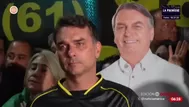 Bolsonaro designa a su hijo Flávio como candidato en Brasil 2026