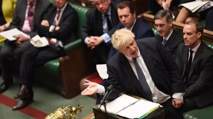 Reino Unido: Boris Johnson propone elecciones generales para el próximo 12 de diciembre. Foto: EFE Reino Unido: Boris Johnson propone elecciones generales para el próximo 12 de diciembre. Foto: EFE