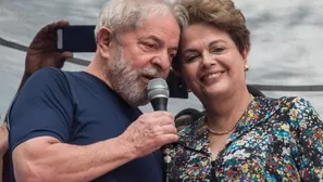 El proceso abierto a Lula Da Silva y Dilma Rousseff en Brasil por presuntos sobornos fue luego confirmado en un comunicado por el Partido de los Trabajadores. (Foto: AFP/Video: Canal N)