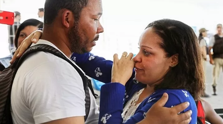 Naufragio en Bahia. Foto: AFP Naufragio en Bahia. Foto: AFP