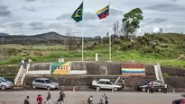 Frontera entre Venezuela y Brasil. Foto: el-nacional.com