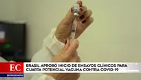 Brasil aprueba ensayos con una cuarta vacuna contra el COVID-19.