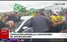 Brasil: Auto a toda velocidad atropelló a manifestantes - Noticias de agua