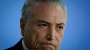 Policía Federal brasileña arrestó este jueves al expresidente Michel Temer en un caso vinculado a la Lava Jato. Foto: EFE