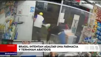  Uno de ellos ni siquiera llegó a cruzar el umbral del comercio. 