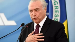 La detenci&oacute;n de Michel Temer fue ordenada por el juez federal de R&iacute;o de Janeiro Marcelo Bretas. Foto: AFP