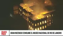 Incendio en R&iacute;o de Janeiro.