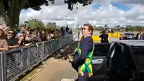 Imitador de Jair Bolsonaro. Foto: Captura