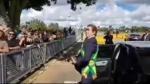 Imitador de Jair Bolsonaro. Foto: Captura