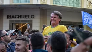 El candidato presidencial ultraderechista Jair Bolsonaro es l&iacute;der en los sondeos para las elecciones del 7 de octubre en Brasil. (Foto: AFP)