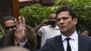 Juez del Caso Lava Jato acepta ser ministro de Justicia de Bolsonaro tras reunirse con &eacute;l en su casa. (Foto: AFP/Video: AFP)