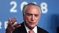 Magistrado explicó que pese a "indicios" contra Michel Temer prisión en su contra no tiene justificación legal. Foto: AFP