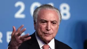 Magistrado explicó que pese a "indicios" contra Michel Temer prisión en su contra no tiene justificación legal. Foto: AFP