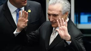 Michel Temer, presidente de Brasil. Foto: AFP