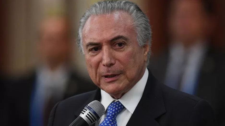 Michel Temer. (Vía: AFP)