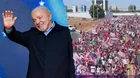 Brasil: miles marcharon a favor de Lula da Silva