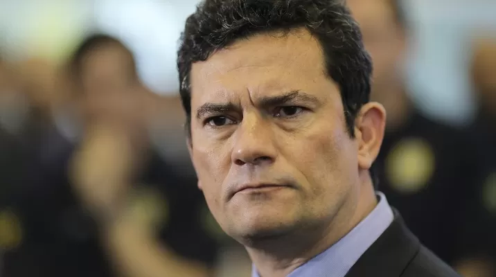 Sergio Moro, ex juez y actual Ministro de Justicia de Brasil. Foto: AFP Sergio Moro, ex juez y actual Ministro de Justicia de Brasil. Foto: AFP