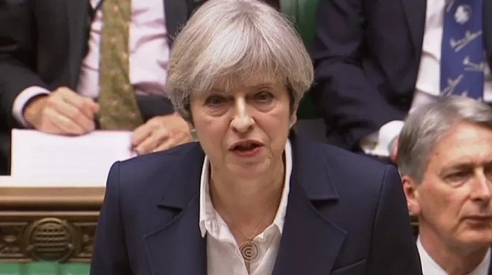 Theresa May, primera ministra británica. (Vía: AFP) Theresa May, primera ministra británica. (Vía: AFP)
