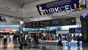 Aeropuerto de Turqu&iacute;a. (V&iacute;a: AFP)