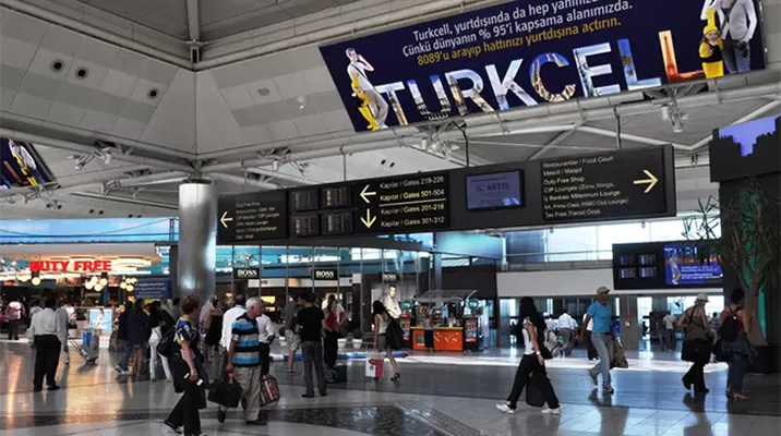 Aeropuerto de Turquía. (Vía: AFP) Aeropuerto de Turquía. (Vía: AFP)