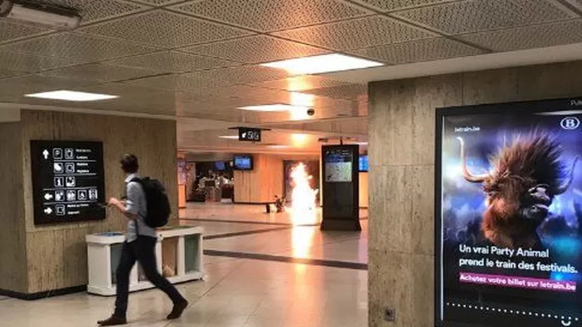 Bruselas: evacuaron estación central de trenes por explosión