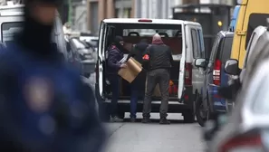 Operaci&oacute;n policial en Bruselas para capturar a Salah Abdeslam. Foto: EFE.