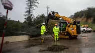 California: tormenta histórica deja tres muertos y evacuaciones