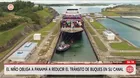Canal de Panamá: El Niño obliga a reducir paso de buques