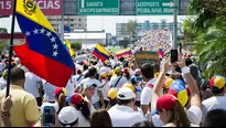 Éxodo venezolano. Foto: AFP