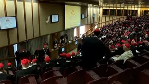 Los cardenales retomaron las reuniones preparatorias al cónclave que se iniciará el próximo 7 de mayo. Video: Canal N