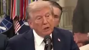 Donald Trump aseguró que fuerzas militares de Estados Unidos destruyeron un barco que transportaba drogas desde Venezuela. Video: Canal N