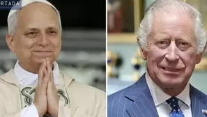 Carlos III y León XIV rezarán juntos en el Vaticano. Video: Canal N