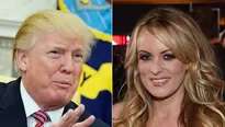 Stormy Daniels, actriz porno estadounidense vinculada a Trump. Foto: AFP