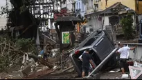 Alemania: Sube a 165 el número de muertos por las devastadoras inundaciones. Foto: AFP