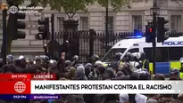 Protestas en Londres.