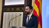 Cataluña: aplazan investidura de Puigdemont como presidente. Video: AFP