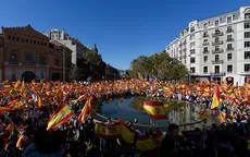 Cataluña: marcha masiva a favor de la unidad de España - Noticias de cataluna