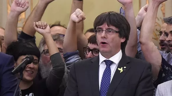 Carles Puigdemont. Foto: AFP