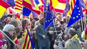 Cataluña: todos contra todos a pocos días de elecciones regionales. Video: AFP