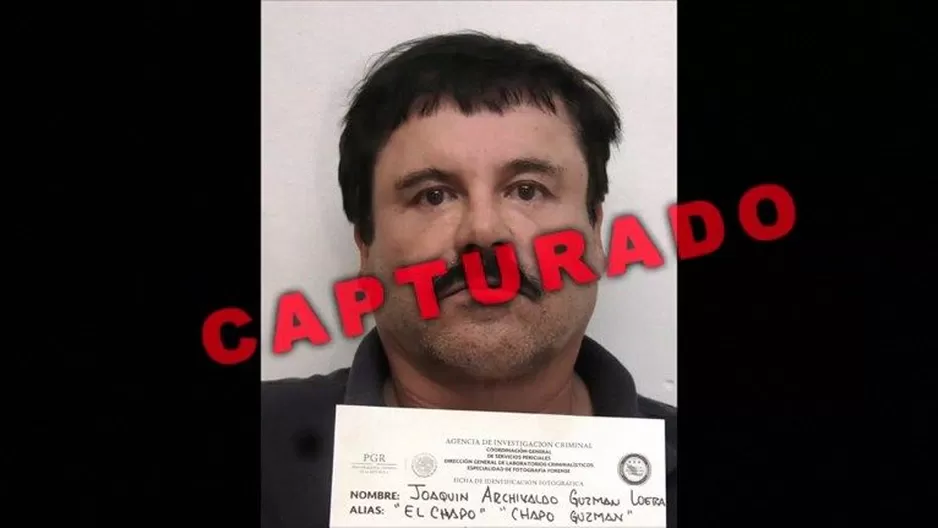 Joaquín "El Chapo" Guzmán. (Vía: AFP)