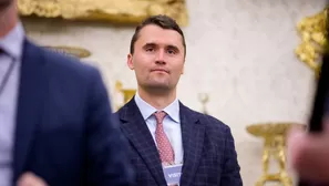Charlie Kirk falleció tras disparo en un evento en Utah Valley University. Foto: AFP 