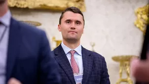 Charlie Kirk falleció tras disparo en un evento en Utah Valley University. Foto: AFP 