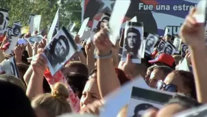 Cuba rinde homenaje al "Che" Guevara a 50 años de su muerte. Video: AFP