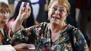 Michelle Bachelet, presidenta de Chile. Foto: AFP