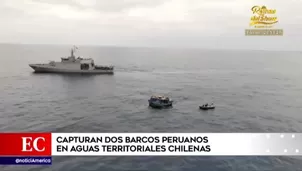 Chile capturó 2 barcos de Perú en sus aguas territoriales. Foto y video: América Noticias