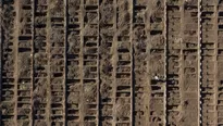 Chile: Cementerio de Santiago cava miles de tumbas ante avance del coronavirus. Foto: AFP