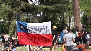 Chile: protestas contra Sebastián Piñera continúan en segundo día de huelga general. Foto y video: AFP