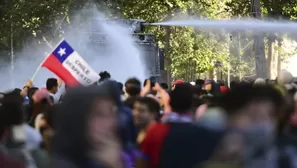 Chile: protestas llegan hasta barrios ricos de Santiago. Foto y video: AFP