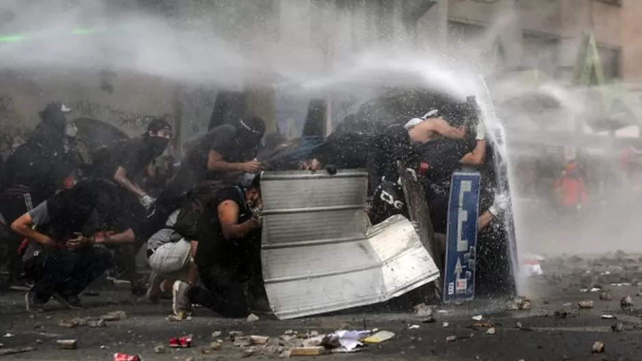 Chile decretó "alerta sanitaria" para tratar a afectados por crisis social. Foto: AFP